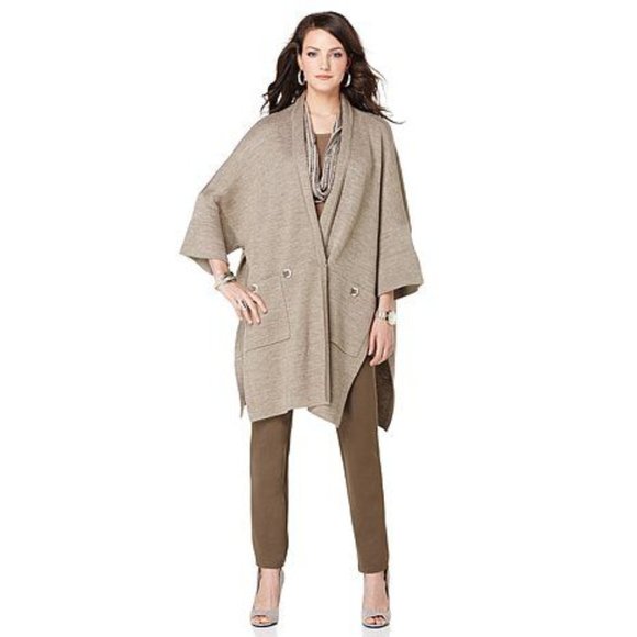 Marla Wynne Sweaters - Marla Wynne | Knit Drama Kimono Shawl Cardigan